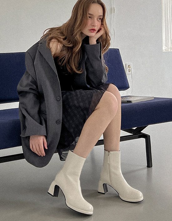 [레이지앤] Moar 플랫폼 앵클부츠(7cm) _ ANK202 l 3종