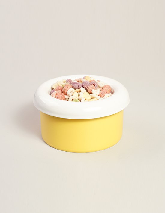 [보울보울] 소형견/고양이 밥그릇 헬로 도넛볼 세트 10cm(h) 5종 (택1)