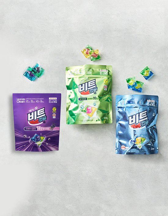 [비트] 세탁 캡슐세제 (42입) 3종 (택1)