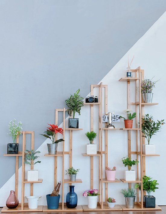 [코지테일러] 유럽풍 화분정리대 인테리어 선반 B1 4종 (택1)