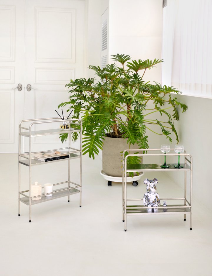 [하우스레시피] 애쉬 철제 협탁/선반 모음전 3종