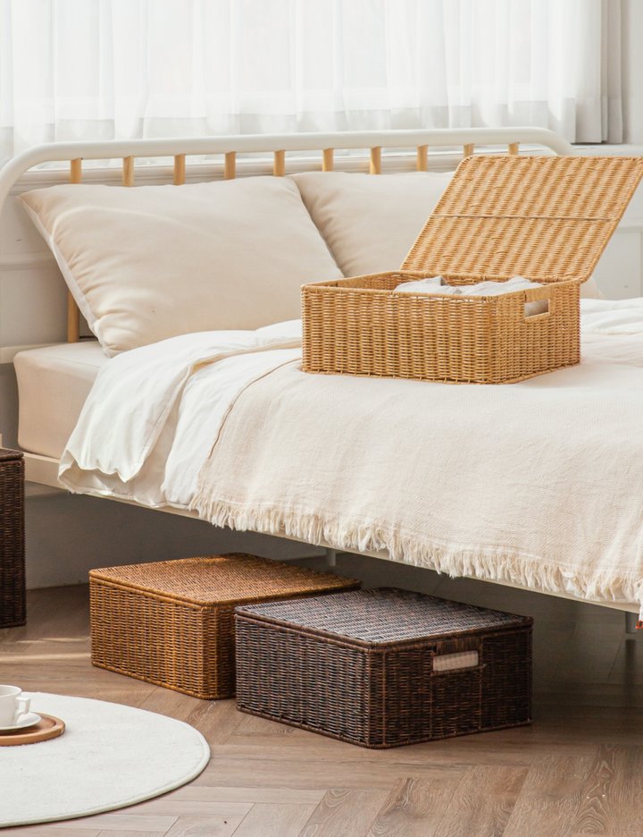 [하우스레시피] PP라탄 Ver.2 낮은형 3P 세트 2color