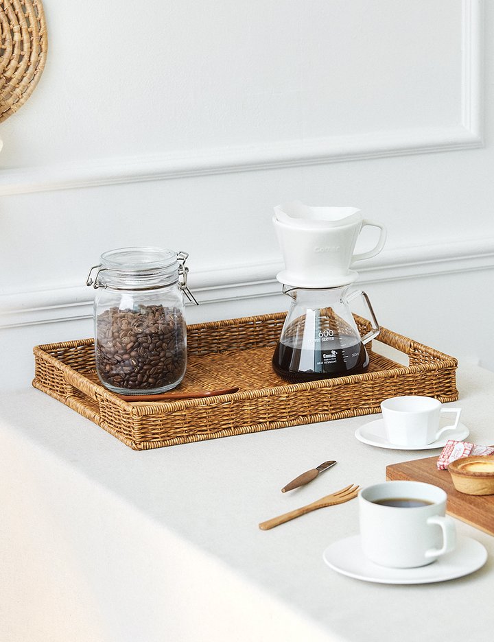 [하우스레시피] PP라탄 한줄 트레이 S/M/L 6종 (택1)