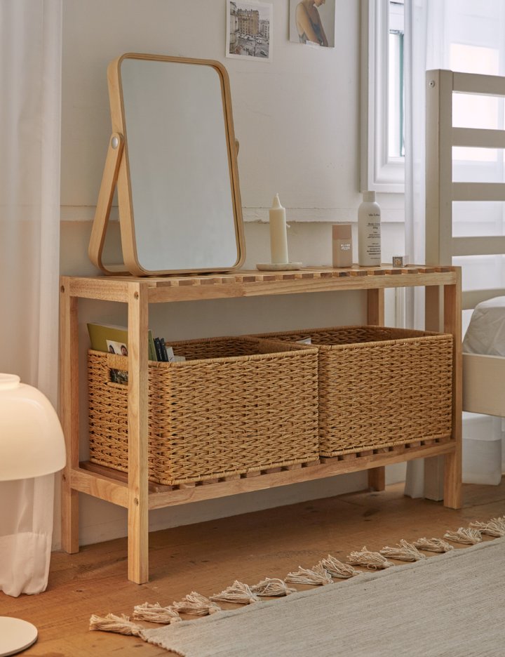 [하우스레시피] PP라탄 Ver.2 베이직 바스켓 S/L 4종 (택1)