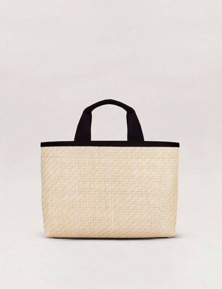 [투오] RATTAN SQUARE TOTE M  라탄 스퀘어 토트 미디엄 (BEIGE)