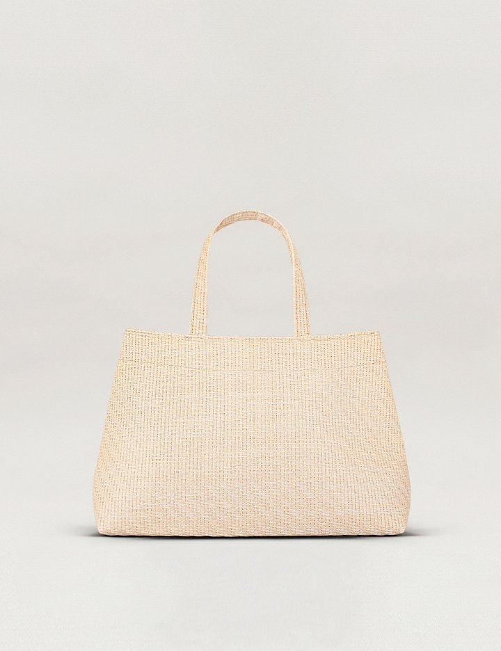 [투오] RATTAN ARC TOTE M  라탄 아크 토트 미디엄 (BEIGE)
