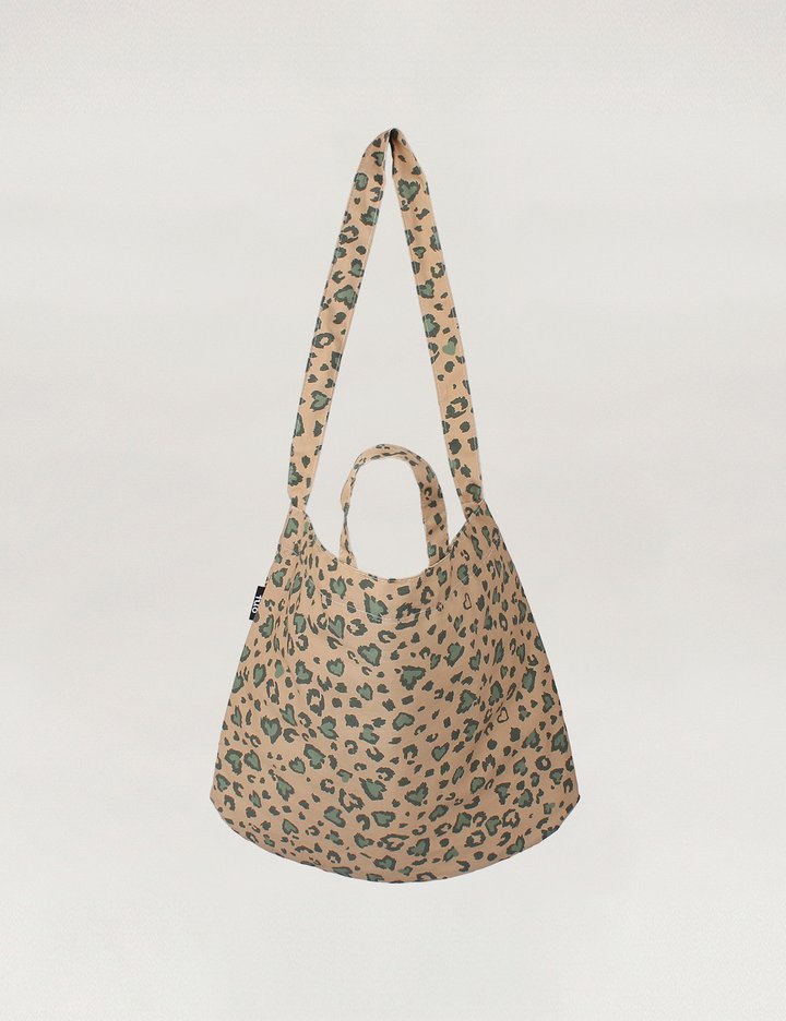 [투오] 2WAY LEOPARD ECO BAG WOOD  투웨이 레오파드 에코백 우드 (WOOD)