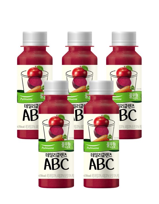 [매일배송 주3회x4주] 풀무원녹즙 케일&사과 130ml 외 4종 (월수금/12병)