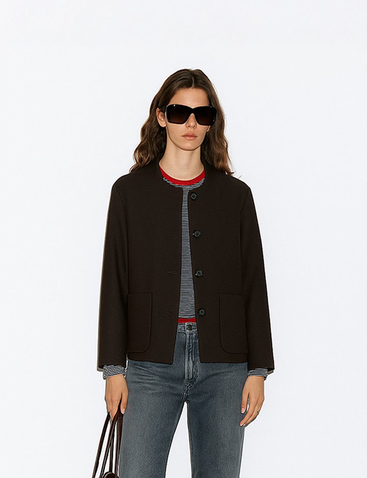 [로르서울]카라리스 울 베이직 자켓_FVJK250905