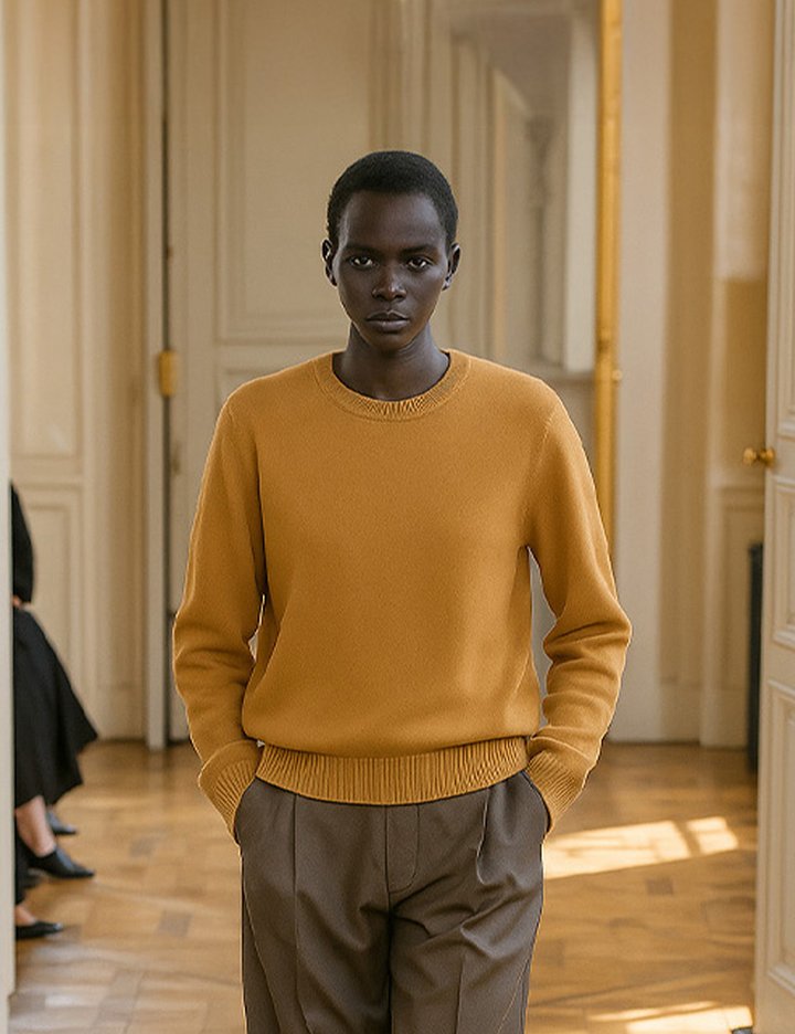 [로르서울]에센셜 울 라운드 니트_FVKT250901