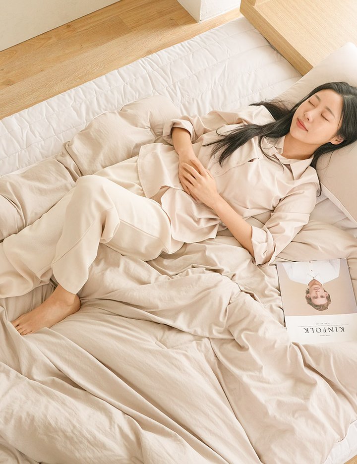 [샤이닝홈] 더블리 헨드리 소프트마이크로 사계절 차렵이불 SS/Q 단품&세트18종 (택1)