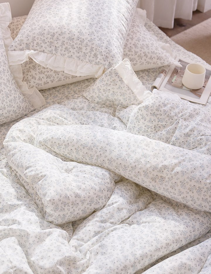 [샤이닝홈] 아밍 이터널가든 광목 30수 차렵이불 S/Q 단품&세트 2컬러 12종 (택1)