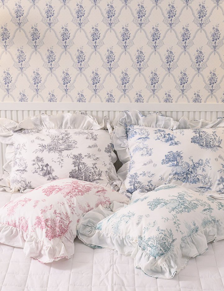 [샤이닝홈] 더블리 플뢰르 30수 광목 베개커버 50x70 8종 (택1)