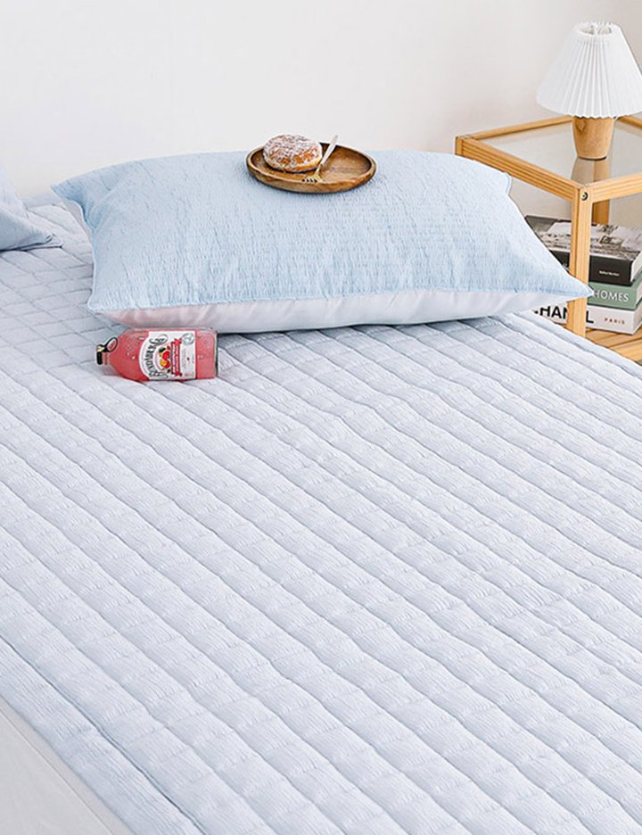 [샤이닝홈] 마인 샤샤 스노우리플 고정밴드 침대패드 S 3종 (택1)