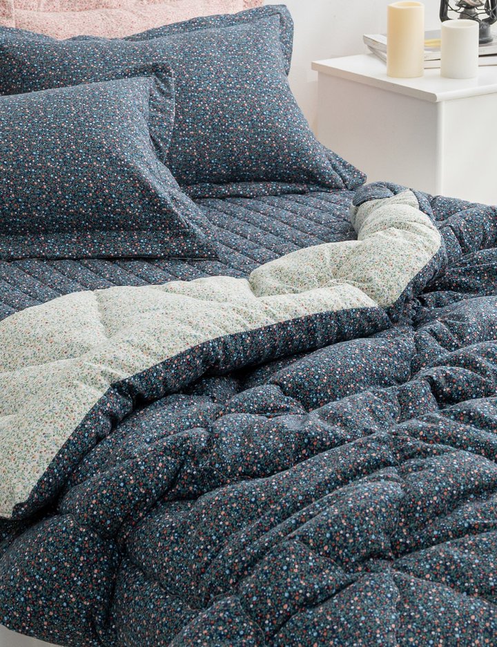 [샤이닝홈] 마인 알란 세미 마이크로 차렵이불 S/Q 단품&세트 18종 (택1)