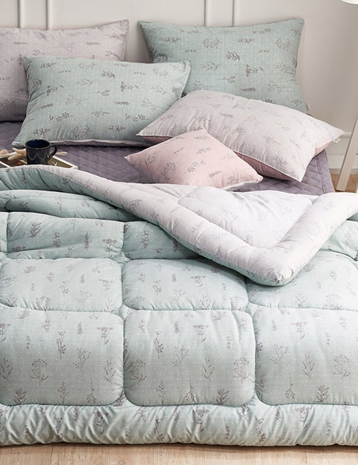 [샤이닝홈] 더블리 베넷 소프트 마이크로 차렵이불 SS/Q 단품&12종 (택1)