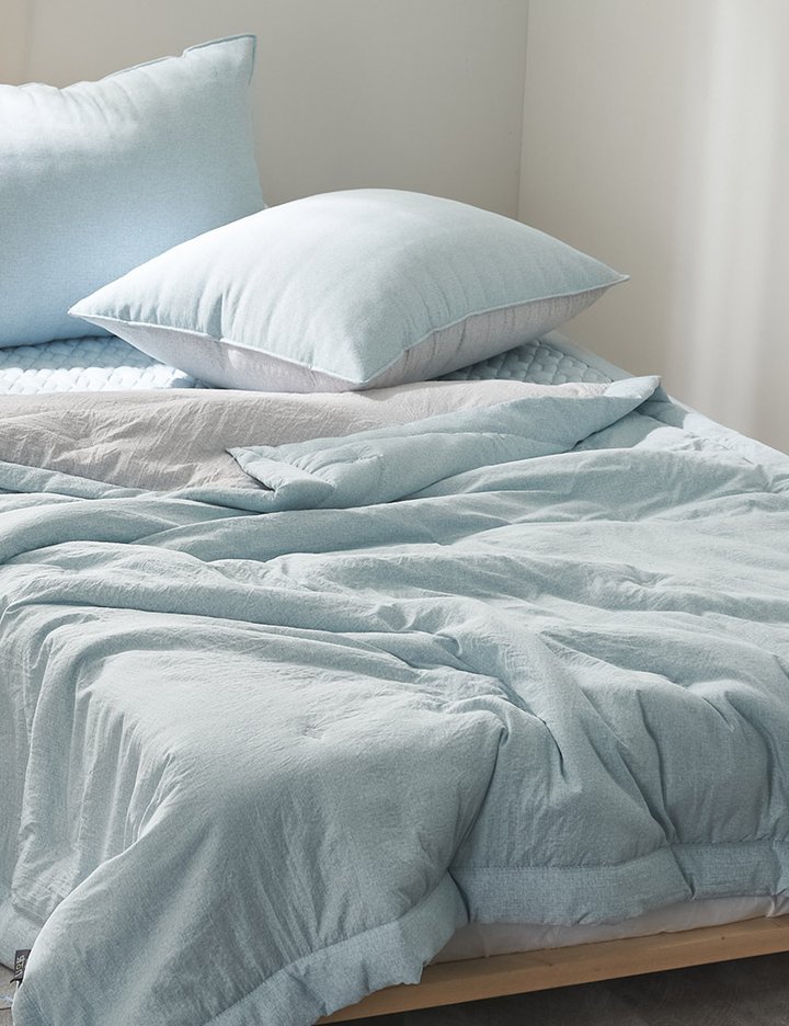 [샤이닝홈] 아밍 로더 초극세사 워싱 스프레드 여름이불 S/Q 단품&세트 18종 (택1)