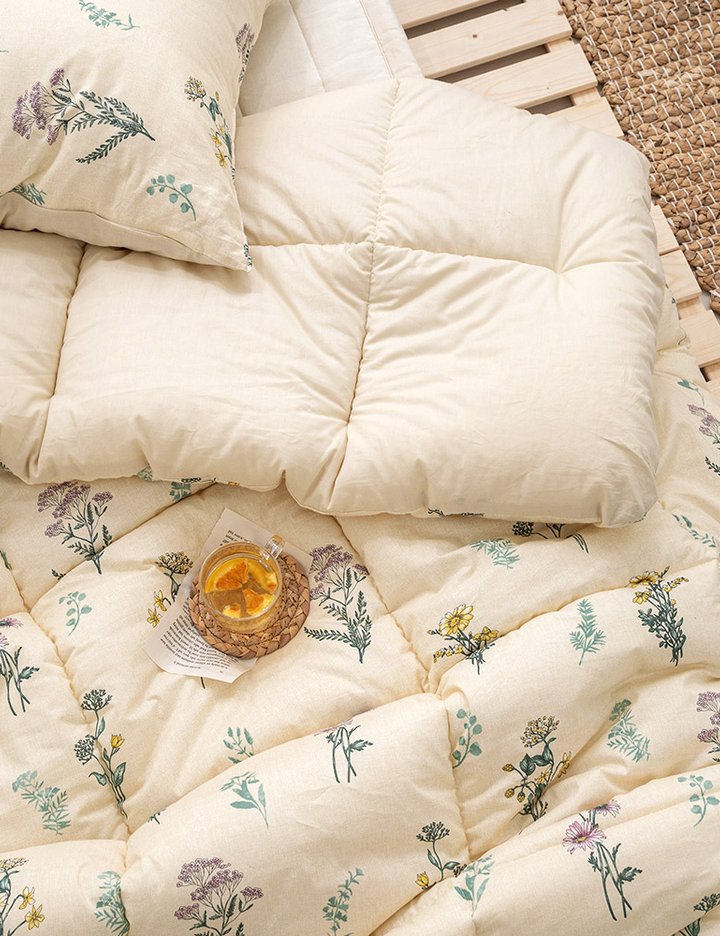 [샤이닝홈] 더블리 메이비 순면 사계절 차렵이불 SS/Q 단품&세트 6종 (택1)