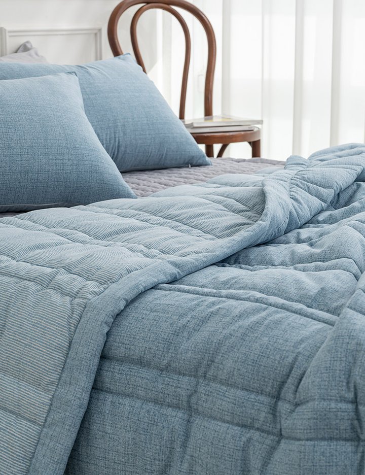 [샤이닝홈] 더블리 제나 소프트마이크로 간절기이불 SS/Q 단품&세트 12종 (택1)