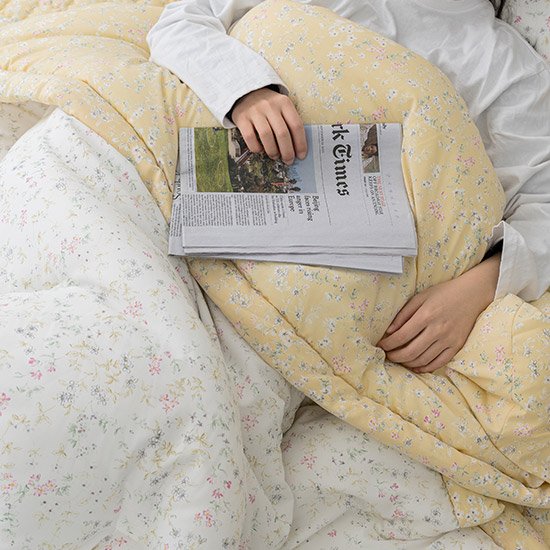 [샤이닝홈] 더블리 페도라 양면 마이크로모달 간절기이불 SS/Q 단품&세트 12종 (택1)