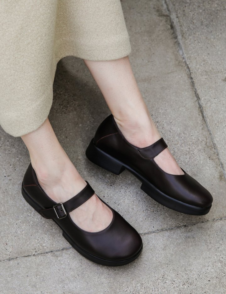 [지쎄] 천연가죽 클라라 메리제인 GIS-44244 3종 (택1)