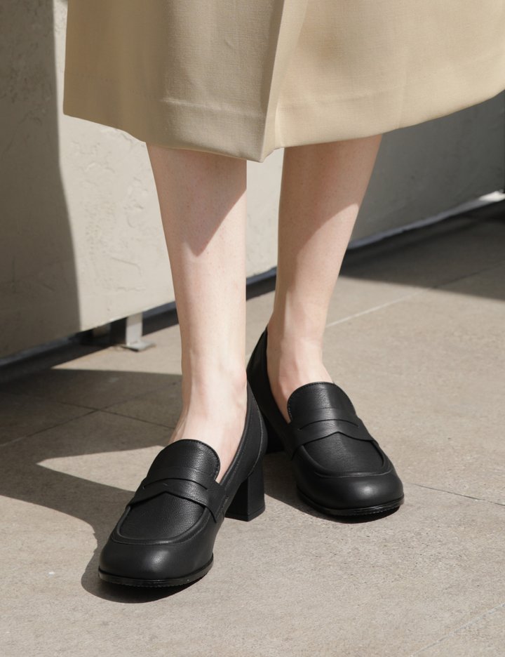 [지쎄] 천연가죽 뉴페니 펌프스 GIS-44245 3종 (택1)