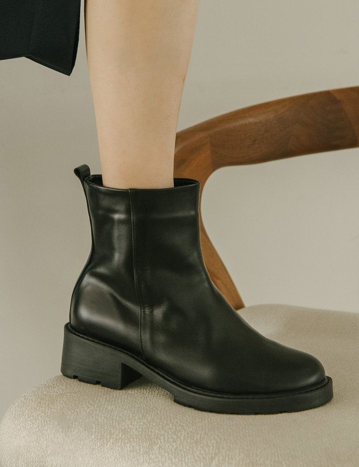 [지쎄] 천연가죽 케이트 앵클부츠 GIS-45269 2종 (택1)