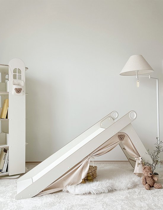 [란가구] 란가구미끄럼틀 전용 커튼 (미끄럼틀전용커튼)