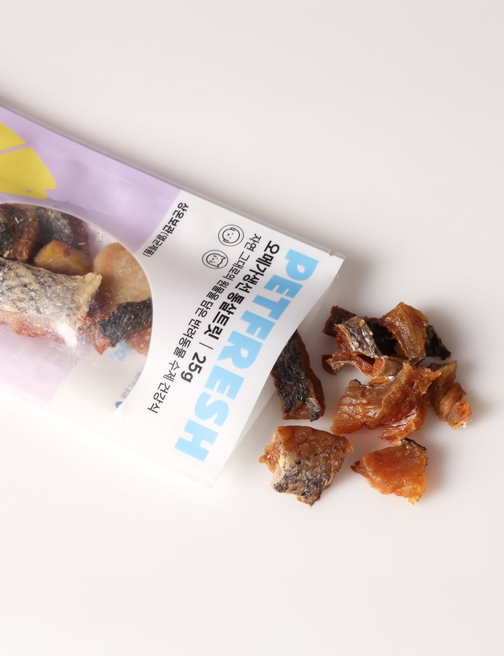 [펫프레시] 오메가생선 통살트릿 25g 14개 (오메가생선통살트릿 14개)