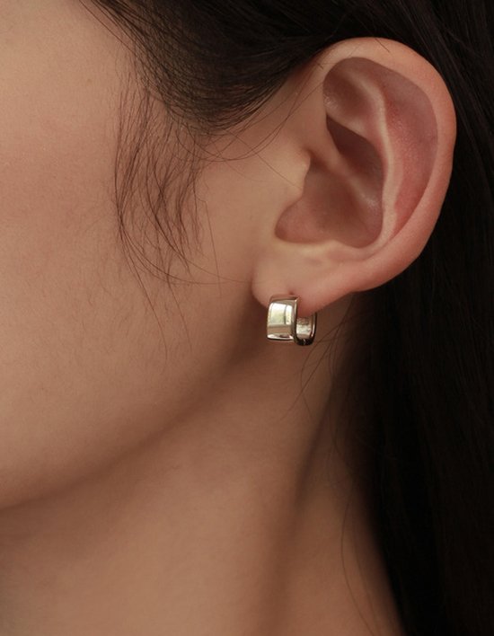 [레스이즈모어] 실버 귀걸이 1002