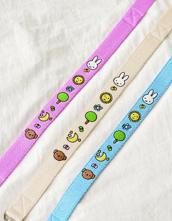 [누우띠] 캠핑 미피 리드줄 3종 (택1)