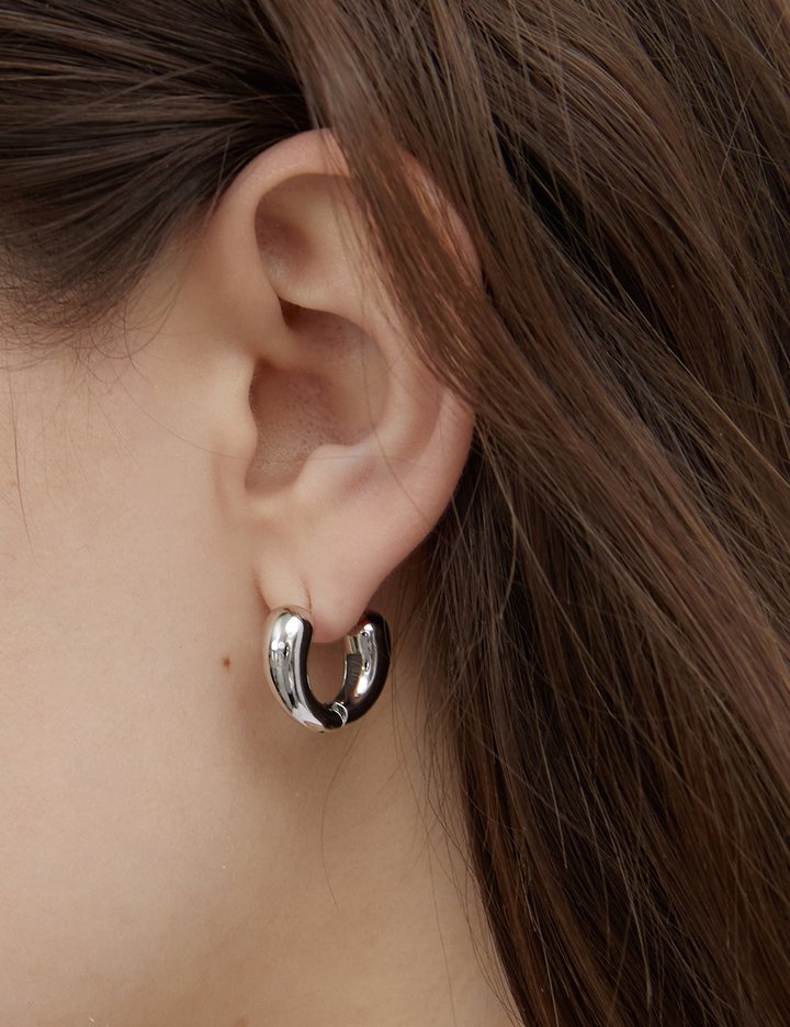 [겟미블링] 유니크 볼드 링 귀걸이