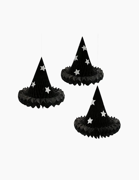 [메리메리] 할로윈 파티용품 마녀모자 천장 장식-ME268816