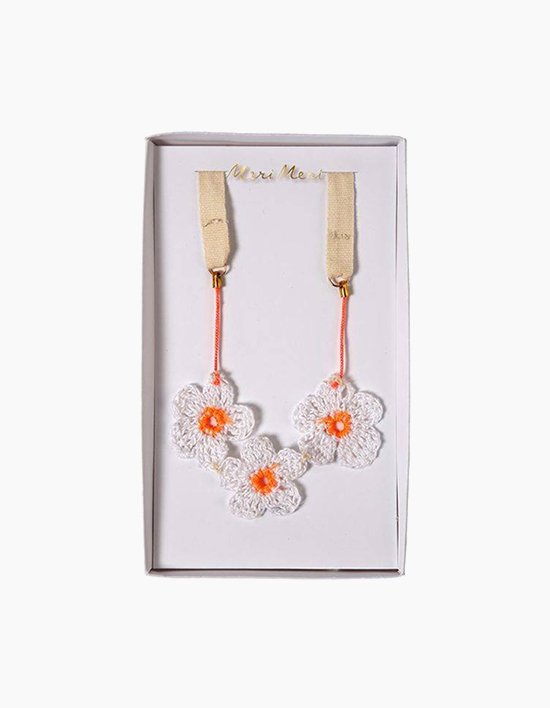 [메리메리] 크로쉐 데이지 목걸이