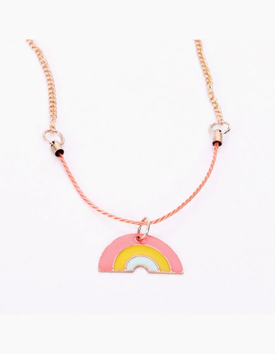 [메리메리] 애나멜 레인보우 목걸이