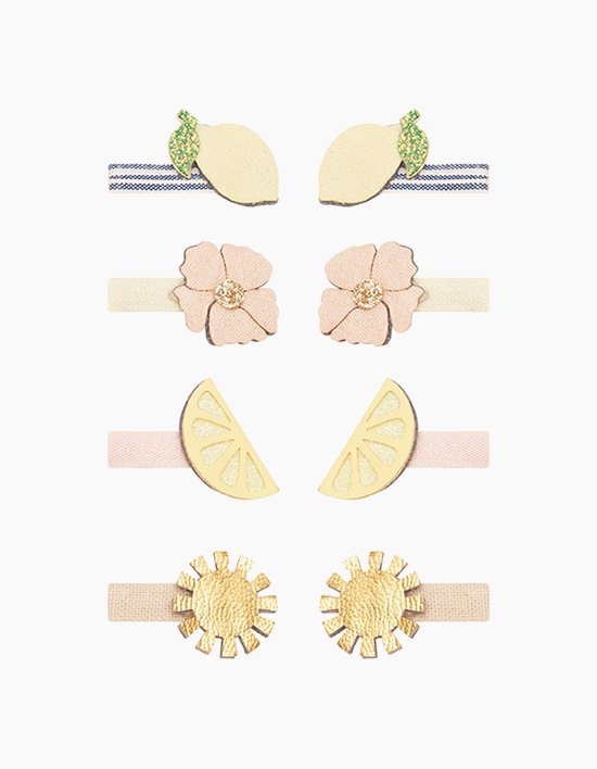 [미미앤룰라] 레몬 헤어핀 (8 SET)