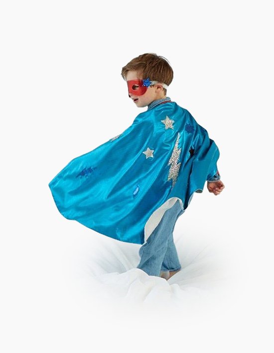 [메리메리] 블루 슈퍼히어로 코스튬