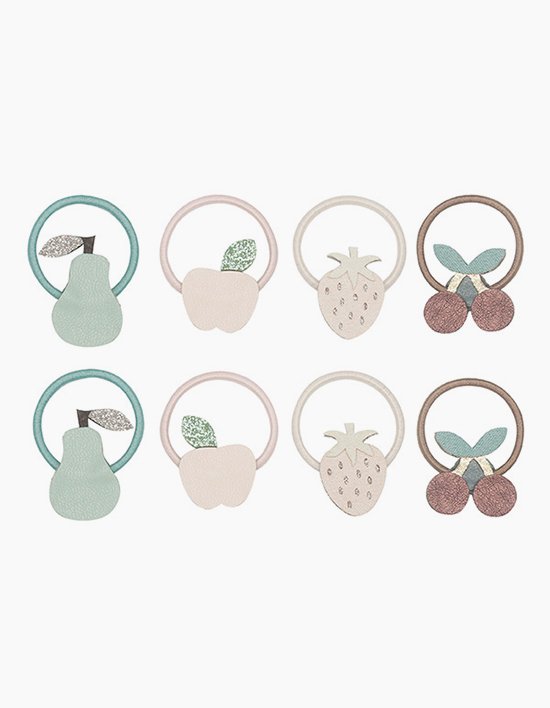 [미미앤룰라] 머리끈 세트 - 애플체리