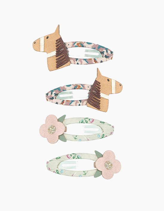 [미미앤룰라] 홀스 헤어핀 세트 (4SET)