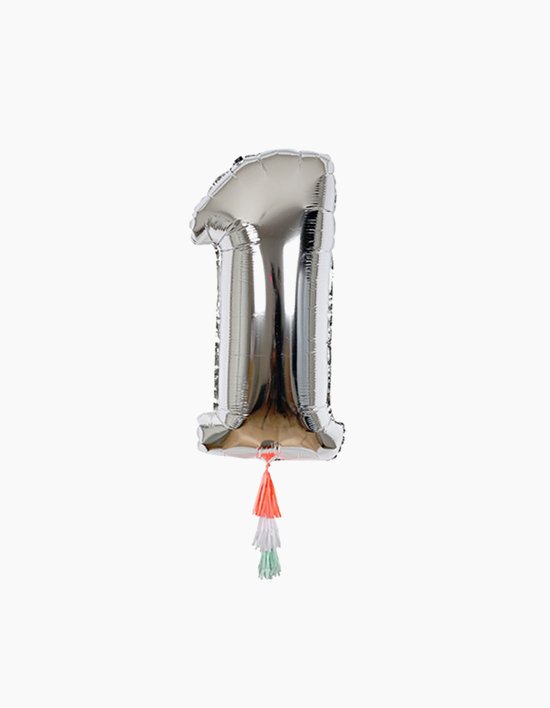 [메리메리] 숫자 호일 풍선 - 1