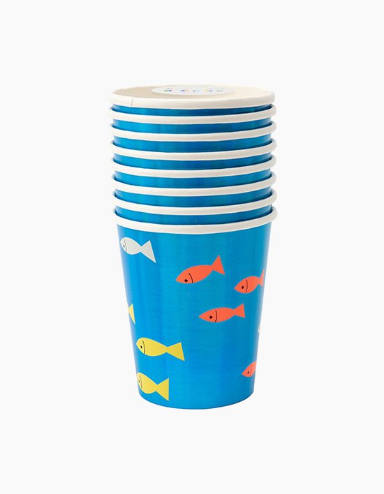 [메리메리] 언더더씨 종이컵 (8set)