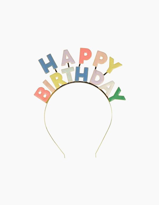 [메리메리] 애나멜 생일 머리띠