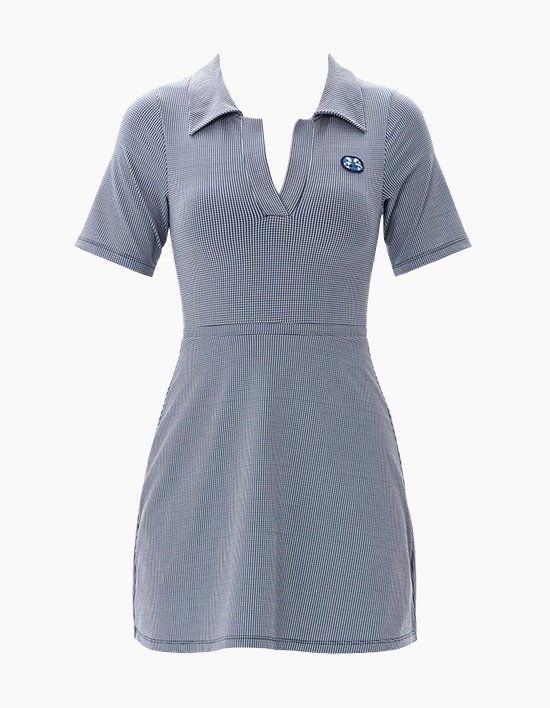 [쿠아비노] 달의 아이 네이비 원피스 반팔 치마 수영복