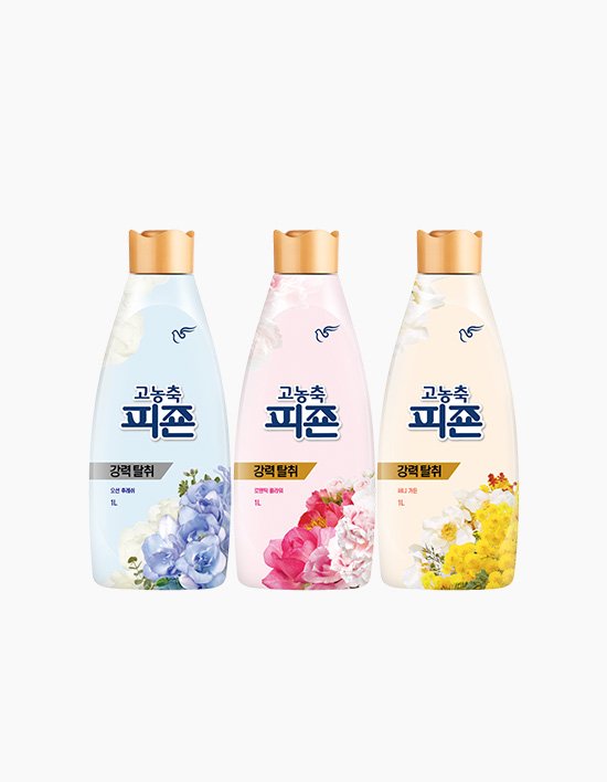 [피죤] 고농축 섬유유연제 1L 용기 X 3개 3종 (택1)