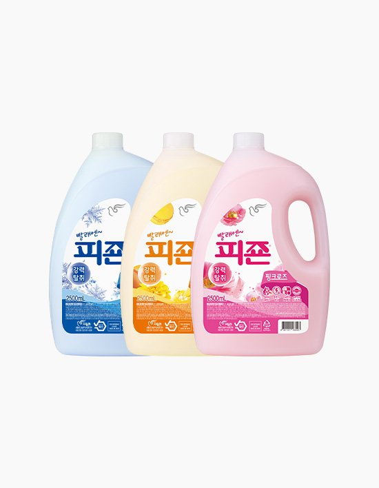 [피죤] 섬유유연제 2.5L 용기 X 4개 3종 (택1)