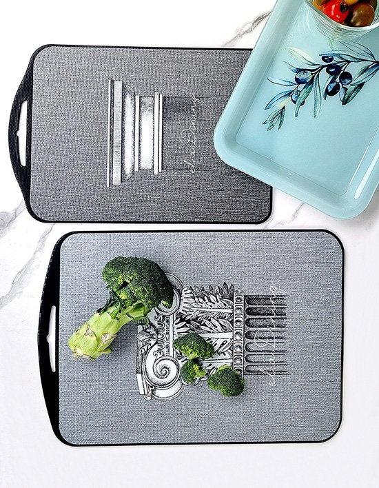 [엘라다이닝]국내 제작 TPU 양면 아트 도마 바로크 3종 (택1)