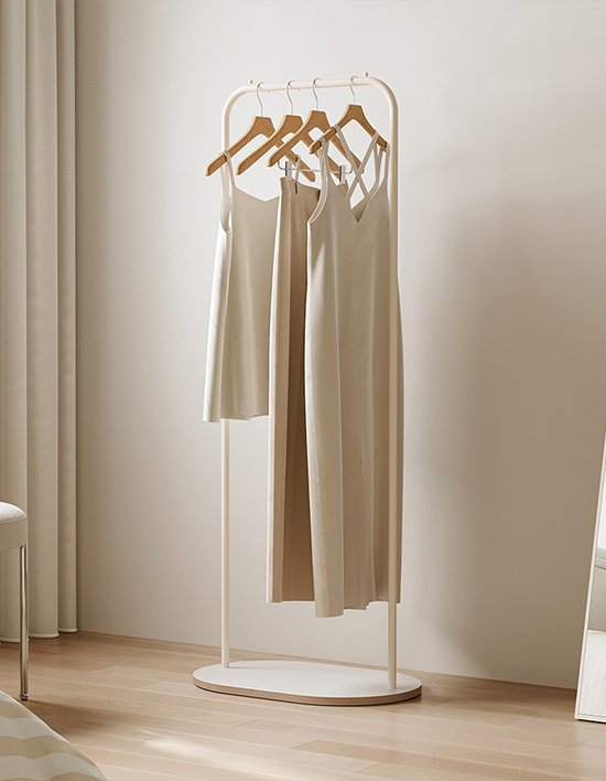 [소프시스] E0 올리브 우드 스탠드 행거 600