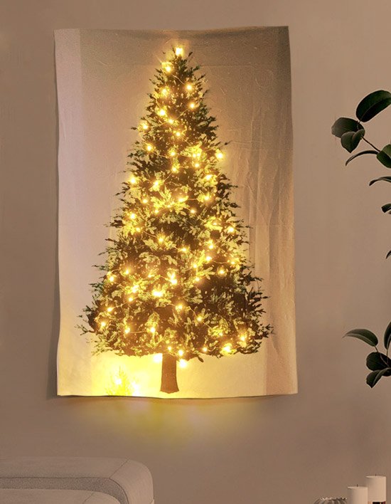 [모나코올리브]감성 패브릭 크리스마스 트리 풀세트