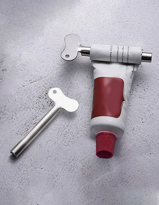 [모나코올리브]스텐 돌돌이 튜브짜개 치약짜개 2P