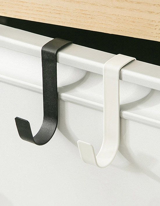 [모나코올리브]모노 싱크대 철제 도어 후크 4P 2종(택1)